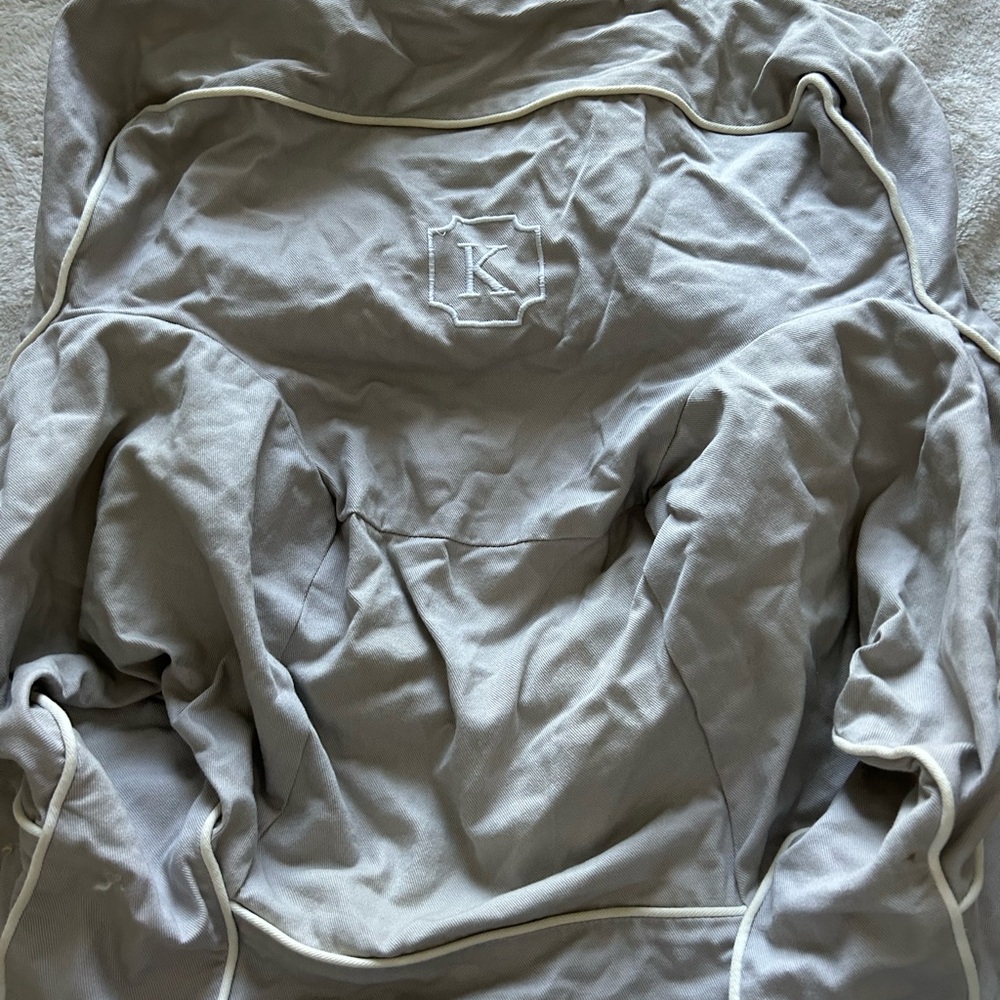 My first pottery barn chair cover